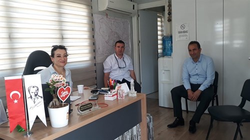 Görece Hürriyet ve Ata Mahallesi Muhtarlarını Ziyaret